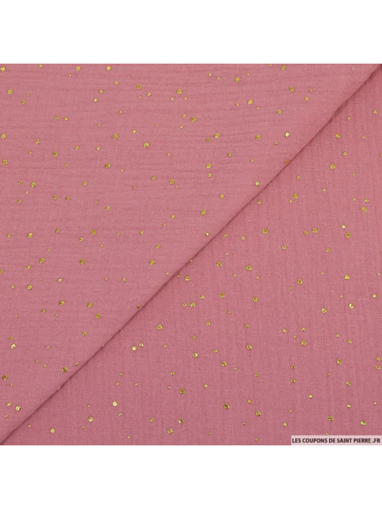 Grande couverture cocooning double gaze couleur au choix / moumoute