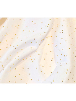 Grande couverture cocooning double gaze couleur au choix / moumoute