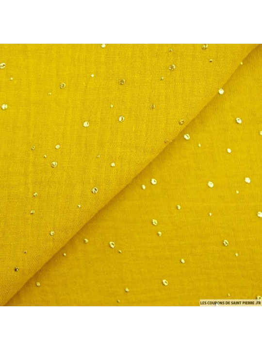 Grande couverture cocooning double gaze couleur au choix / moumoute