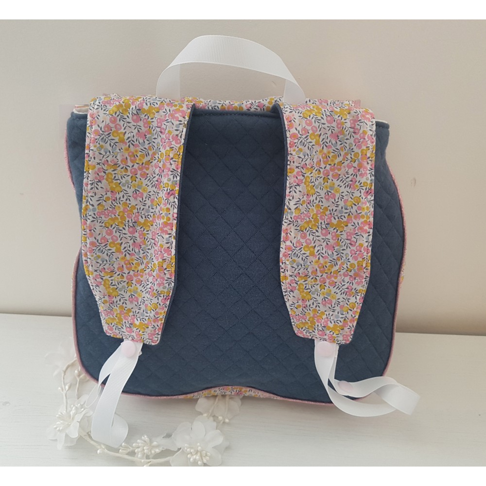 Ludilabel  Petit sac de rangement illustré et personnalisé pour la crèche  et la maternelle